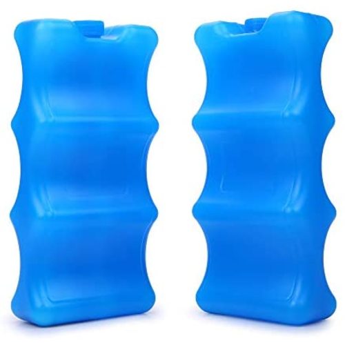 Breastmilk Ice Pack -Bottle Ice Packs for Breastfeeding Working Mom fit for Cans Bottles Breast Pump Bag Lunch Bags, 2pcs