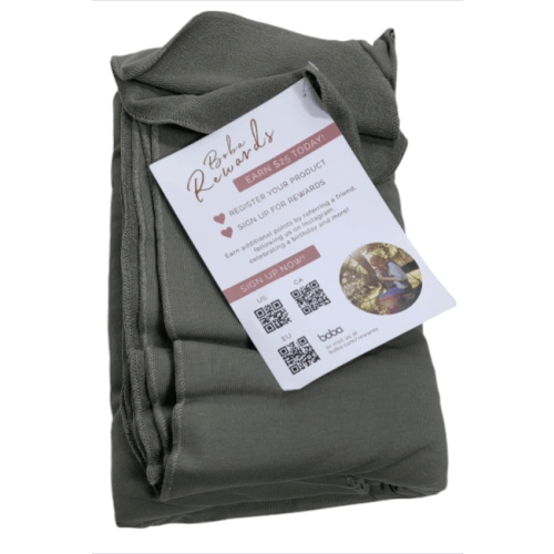 Boba Baby Wrap Carrier, Grey