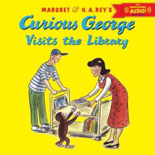 Curious George Visits the Library - by H A Rey (Paperback)