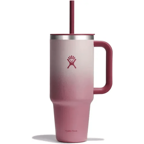 Hydro Flask Travel Tumbler Stainless Steel Insulated Cup with Lid and Straw for Cold Water and Drinks for Sports, School, Work, Car, Travel and Weekends