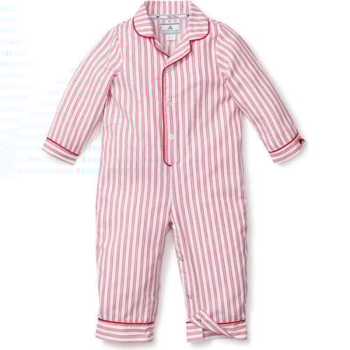 Romper, Antique Red Ticking - Petite Plume | Maisonette