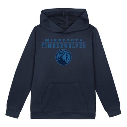 Nba Minnesota Timberwolves Boys' Poly Hooded Sweatshirt - XS