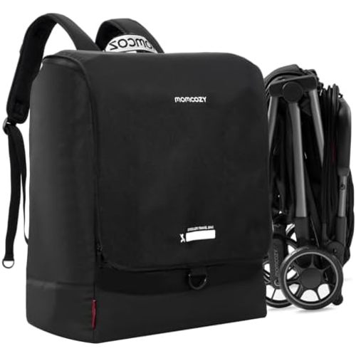 Momcozy Stroller Travel Bag for Airplane | Suit ClickGo Stroller | Compatible with Strollers Folded Dimensions of 22.1 X 17.3 X 9.8 Inch | Fit Most Major Brand | Hand-held & Back-carrying