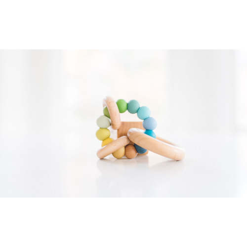 Saturn Ring Wooden Baby Teether