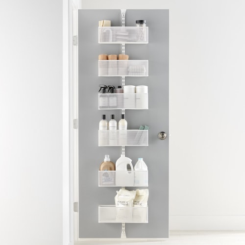 Elfa Utility Large Mesh Over the Door Rack White