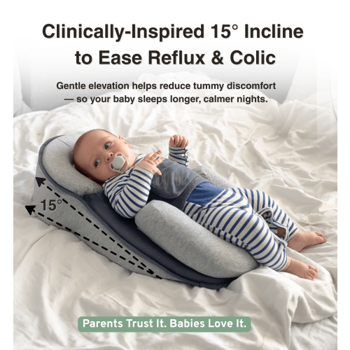 BabyBliss™️ Nest – Anti-Reflux & Flat Head Prevention – Baby Bliss
