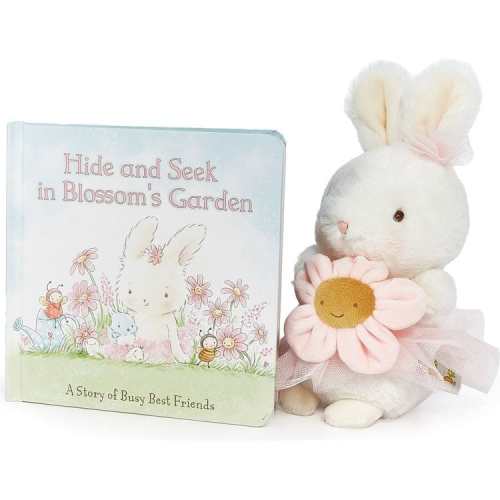 Cricket Island Blossom Bunny Book & Plush Bundle
