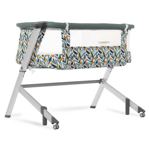 Dream On Me Skylar Bassinet and Bedside Sleeper, JPMA Certified, Easy to Fold & Carry, Mellow Yellow