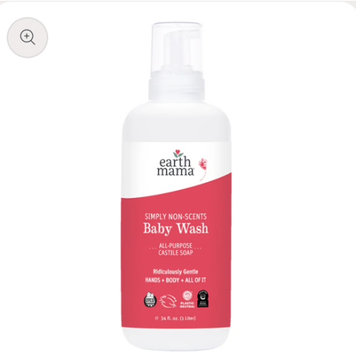 Simply Non-Scents Castile Baby Wash - Unscented Soap