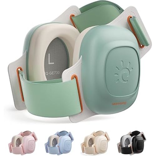 MAMAZING Baby Ear Muffs for Newborns to Toddlers 3-48 Months, 25dB Noise Cancelling Headphones for Airplane Travel, Party and Fireworks, Soft & Adjustable Baby Hearing Protection, CE & ANSI Certified