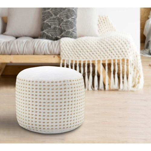 Gavi Jute Pouf