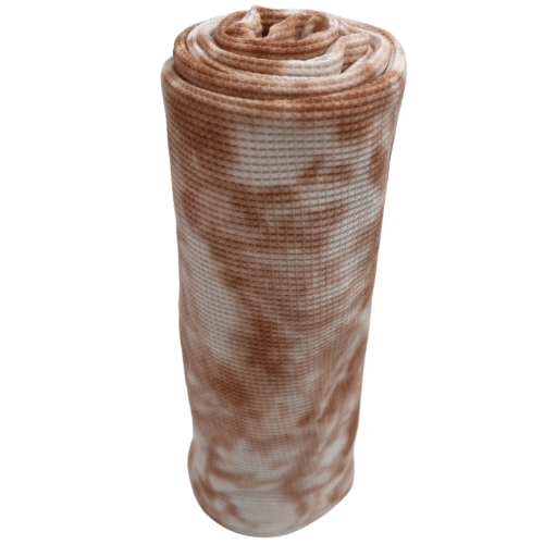Organic Cotton Waffle Swaddle Blanket, Spice Tie Dye