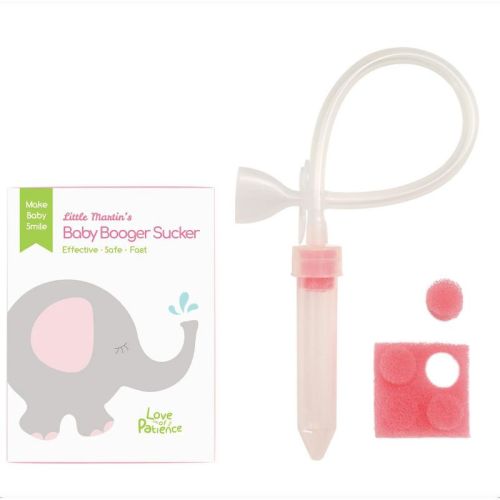 Little Martin's Reusable Booger Sucker (Pink)