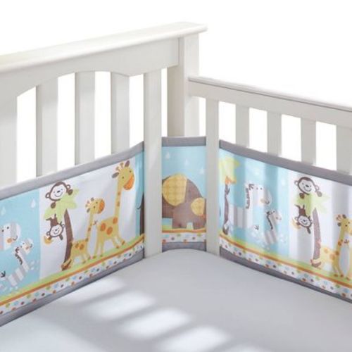BreathableBaby Breathable Mesh Crib Liner - Classic Collection - Star Light