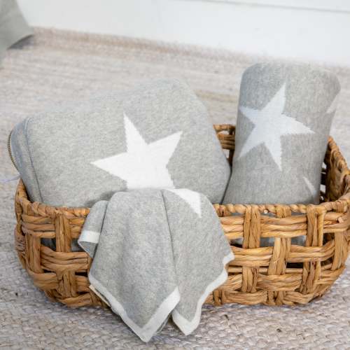Stars Vanilla/Ivory Blanket