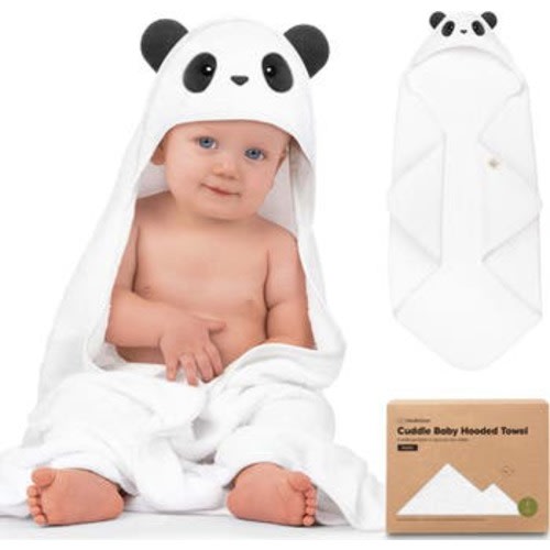 Cuddle Baby Hooded Towel, Medium