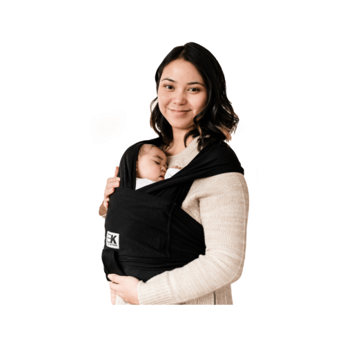Baby K'tan Pre-Wrapped Ready To Wear Baby Carrier Original Black