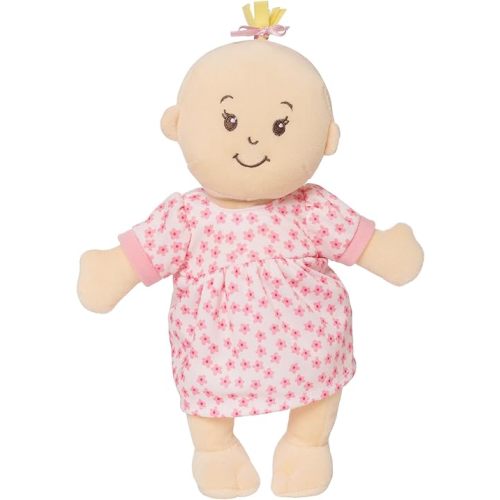 Manhattan Toy Wee Baby Stella Peach 12" Soft First Baby Doll for Ages 1 Year and Up, No Retail Packaging