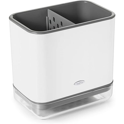 OXO Good Grips Sinkware Caddy, White 3.82” x 5.87” x 5.47”.