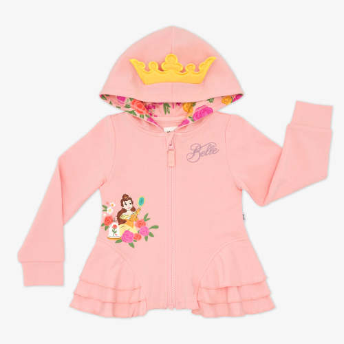 Disney Princess Belle Peplum Hoodie – Little Sleepies