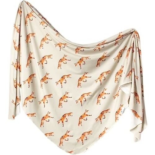 Copper Pearl Large Premium Knit Baby Swaddle Receiving Blanket Swift