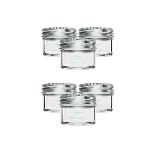 3.5oz Glass Breast Milk Storage Containers