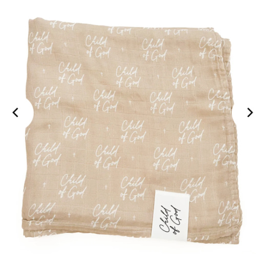 Child of God Swaddle Blanket – OUR HOUSE ABOVE