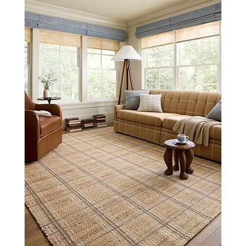 Loloi Chris Loves Julia Judy Collection JUD-02 Natural/Stone 5'-0" x 7'-6" Area Rug