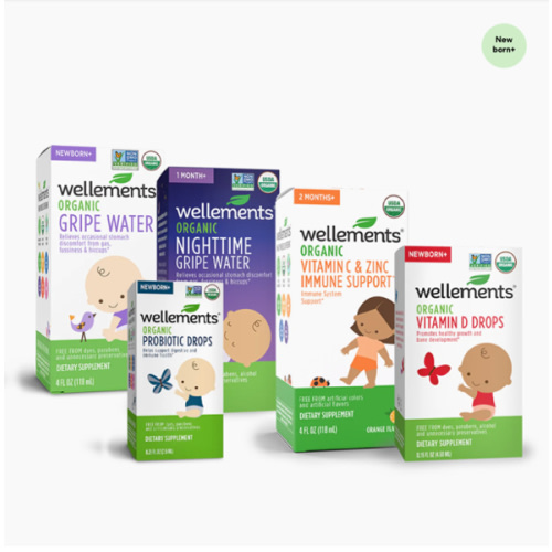 Wellements Organic Bundle Set for Newborn Babies