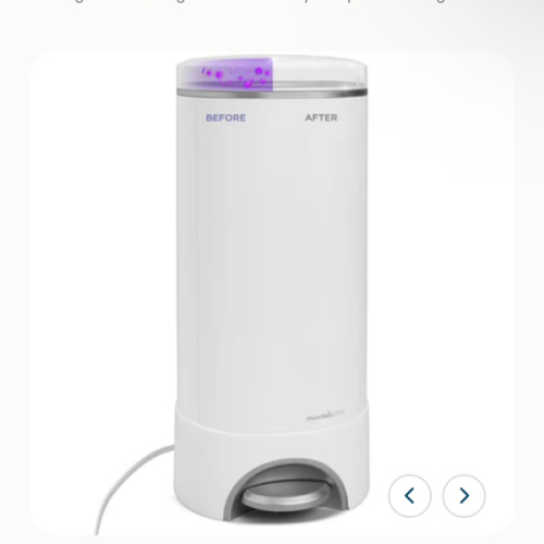 UV Sterilizing Diaper Pail | Baby Diapering & Nursery Essentials | Munchkin
