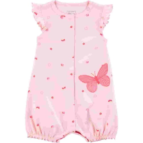 Carter's Child of Mine Baby Girl Romper, One-Piece, Sizes 0-3/24 Months