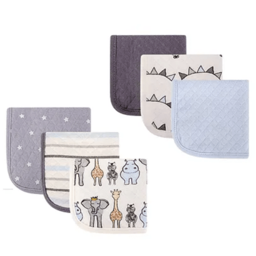 Hudson Cotton Washcloths - Pack of 6
