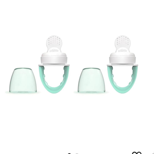 Dr. Brown's Designed to Nourish, Fresh Firsts Silicone Feeder, Mint, One Size (Pack of 2)