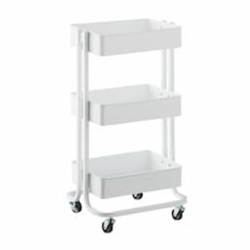 The Container Store 3-Tier Rolling Cart | The Container Store