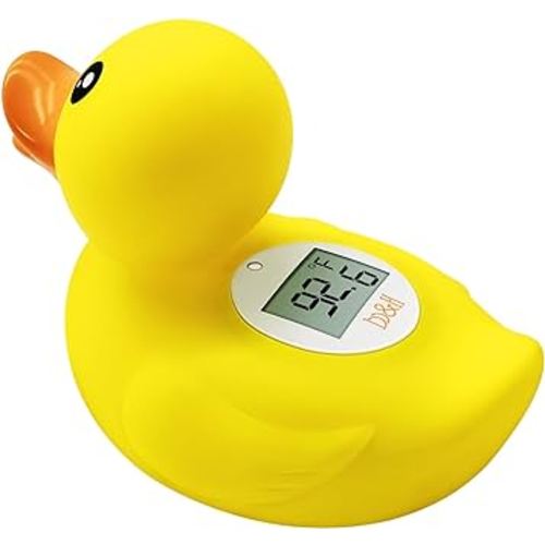 b&h Duck Baby Bath Thermometer, Toddlers Bath Temperature Thermometer Safety Floating Toy, Bathtub Thermometer, at Fahrenheit and Celsius Degree