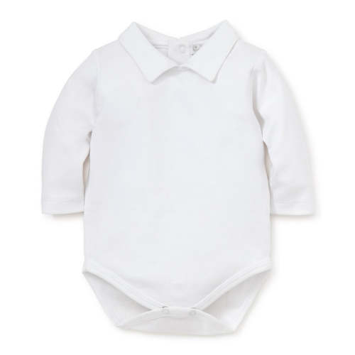 Long Sleeve Onesie, Pointed Collar