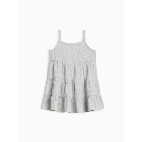 Cari Seersucker Tiered Dress