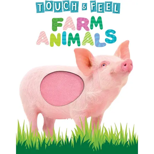 Touch and Feel Farm Animals - Novelty Book - Children's Board Book - Interactive Fun Child's Book