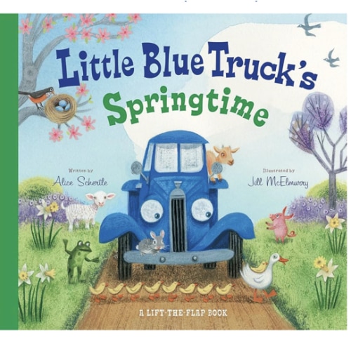 Little Blue Truck Feeling Happy: A Touch-and-Feel Book