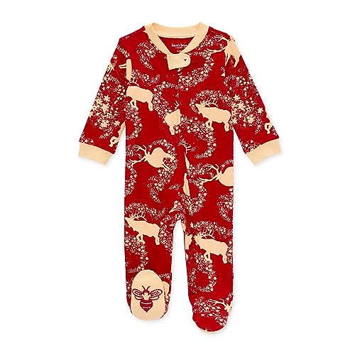 Burt's Bees Baby Family Jammies Matching Holiday Organic Cotton Pajamas,  Holiday Village, X-Small : : Clothing, Shoes & Accessories