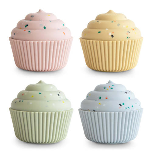 Mushie Mix and Match Cupcake Toy — buybuy BABY