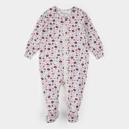 Poppy Floral Jersey Modal Blend Sleeper