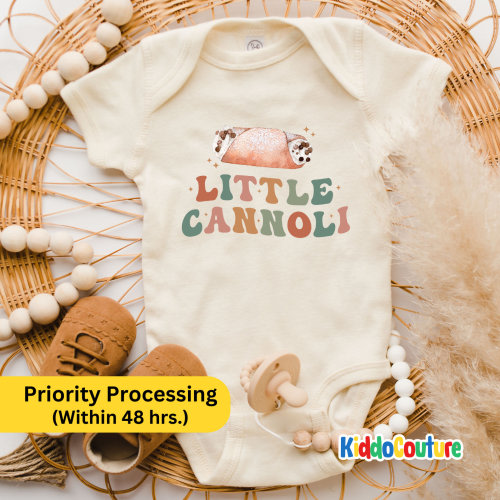 Little Cannoli Baby Romper Onesie®