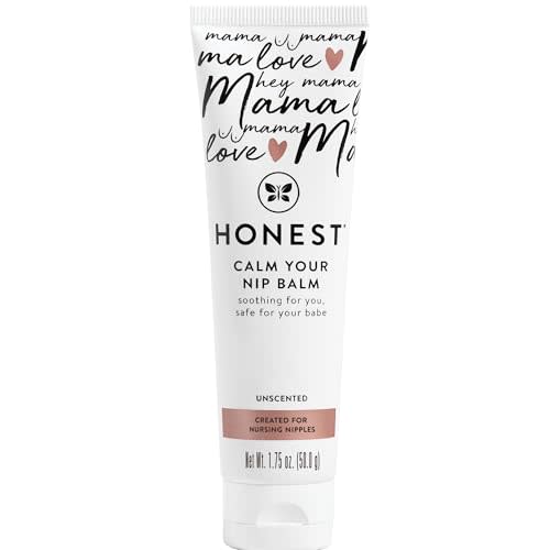 The Honest Company Honest Mama Calm Your Nip Balm | Nourishing + Soothing Nipple Cream for Nursing | Naturally Derived + Safe for Sensitive Skin | 1.75 fl oz