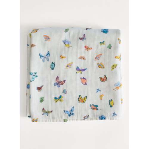 Madame Butterfly Shawl Blanket
