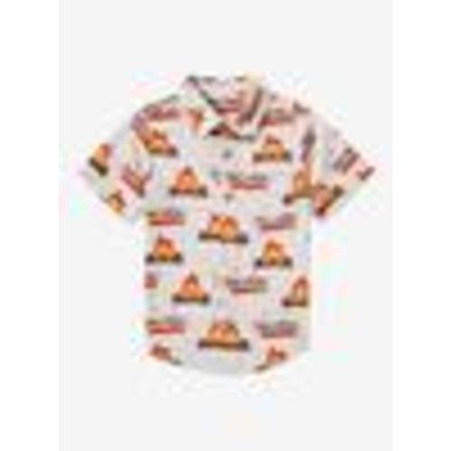 Studio Ghibli Howl's Moving Castle Calcifer Allover Print Woven Toddler Shirt — BoxLunch Exclusive | BoxLunch