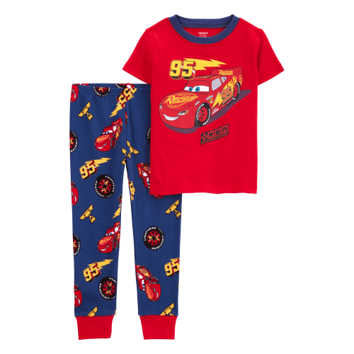 Toddler Cars Snug Fit Cotton 2-Piece Pajamas - Red - Carter's | Carter's