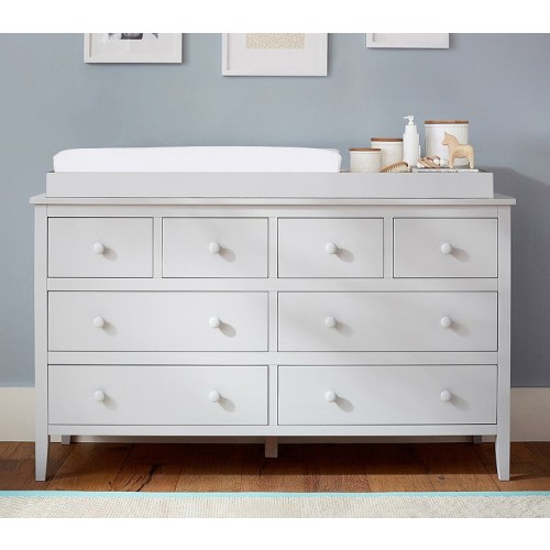 Emerson 8-Drawer Dresser & Topper Set (57w x 19d")