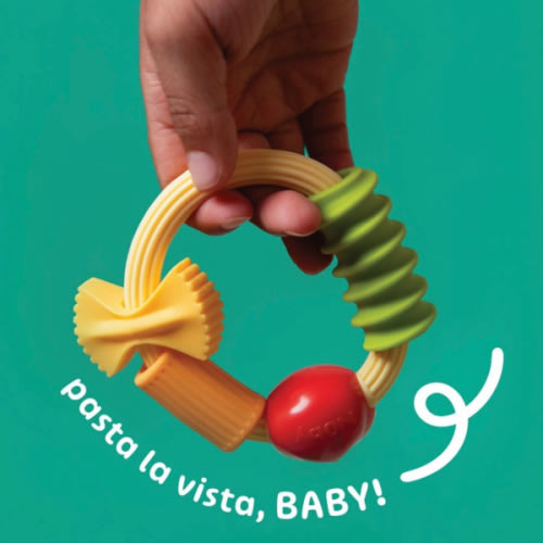 Pasta Silicone Teething Ring