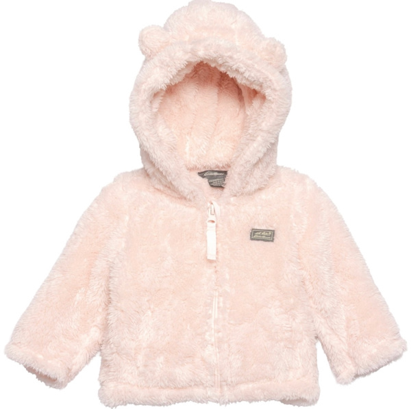Eddie Bauer Newborn Girls Quest Plush Zip Front Hooded Jacket - Save 45%